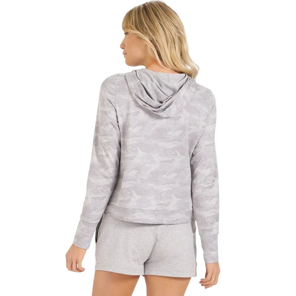 Vuori Halo Essential Hoodie Sweatshirt Pale Heather Camo Women's Large - Picture 2 of 7